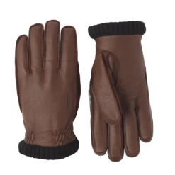 Hestra Deerskin Primaloft Rib 5-finger Handsker