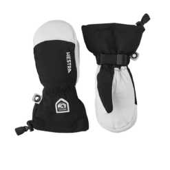 Hestra Army Leather Heli Ski Jr. Mitt Luffer - Junior