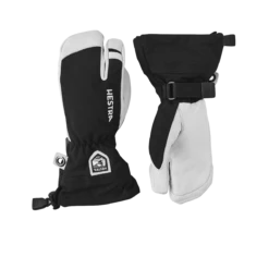 Hestra Army Leather Heli Ski Jr. 3-finger Skihandsker - Junior