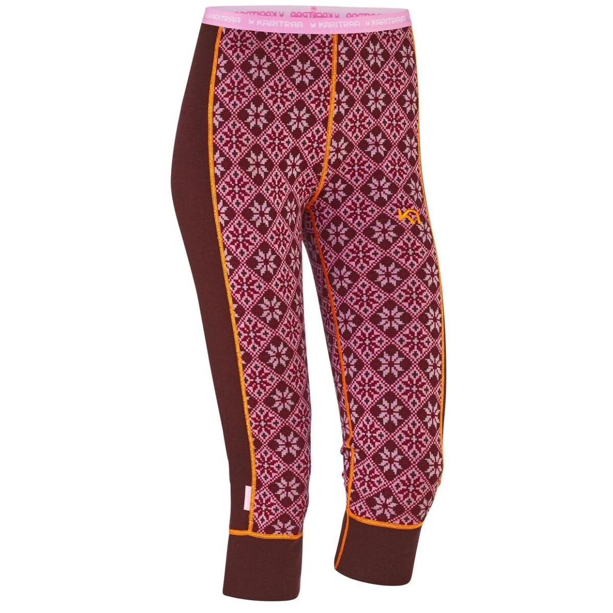 Kari Traa Rose Carpri 100 % Merino Skiunderbukser 1 Kari Traa Rose Carpri 100 % Merino Skiunderbukser