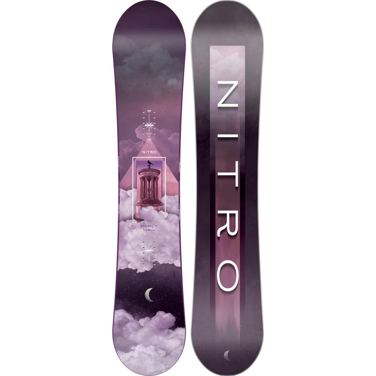 Nitro Mercy Snowboard - Dame 1 Nitro Mercy Snowboard - Dame