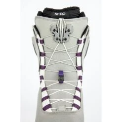 Nitro Faint TLS Snowboardstøvle - Dame -Ski Doo Salgsbutik 848641 001 faint tls grey purple product 5