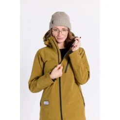 L1 Nightwave Skijakke - Dame -Ski Doo Salgsbutik 873878 001 nightwave moss studio 1