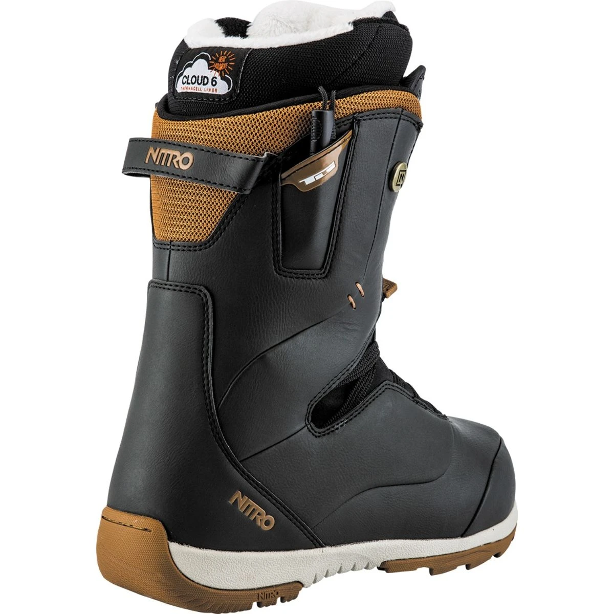 Nitro Crown TLS Dame Snowboardstøvle Str. 23.5 2 Nitro Crown TLS Dame Snowboardstøvle Str. 23.5 - Billede 2