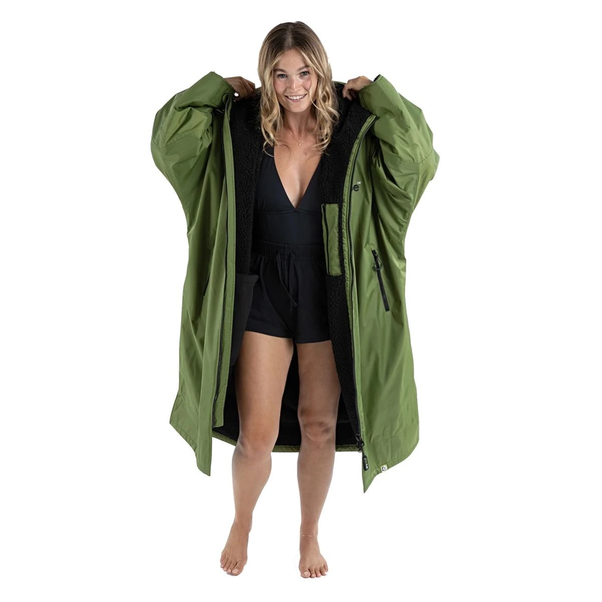 Dryrobe Advance Long Sleeve Poncho Jakke 3 Dryrobe Advance Long Sleeve Poncho Jakke - Billede 3