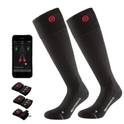 Lenz Heat 4.0 Toe Cap Varmesokker + Batteri