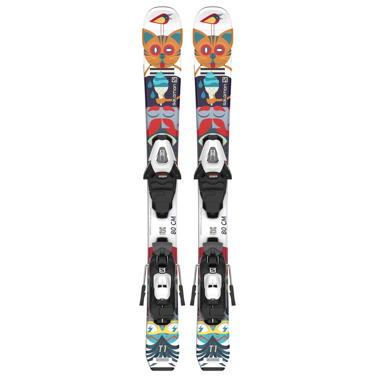 Salomon T1 XS M/Binding - Junior 2 Salomon T1 XS M/Binding - Junior - Billede 2