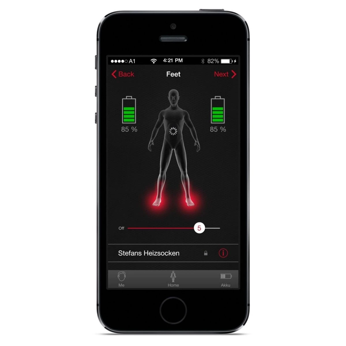 Lenz Heat 1.0 Varmesokker + Batteri 4 Lenz Heat 1.0 Varmesokker + Batteri - Billede 4