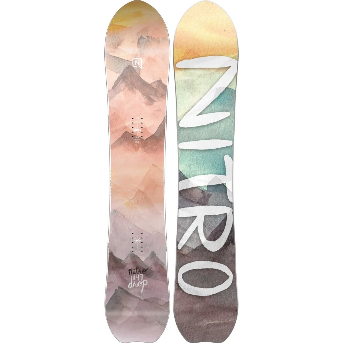 Nitro Drop Snowboard Dame 1 Nitro Drop Snowboard Dame