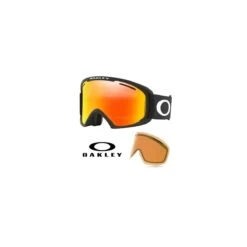 Oakley O-frame 2.0 Pro XM Matte Black - Fire Iridium + Inkl Ekstra Snevejr Linse