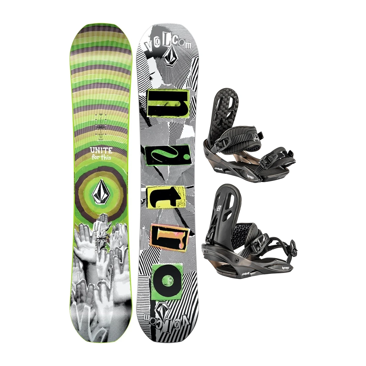 Nitro Ripper X Volcom Junior Pakke 1 Nitro Ripper X Volcom Junior Pakke