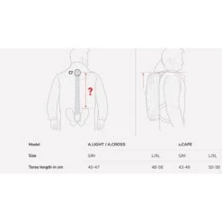 ABS A.Light Free Lavinerygsæk 13 ABS A.Light Free Lavinerygsæk -Ski Doo Salgsbutik size