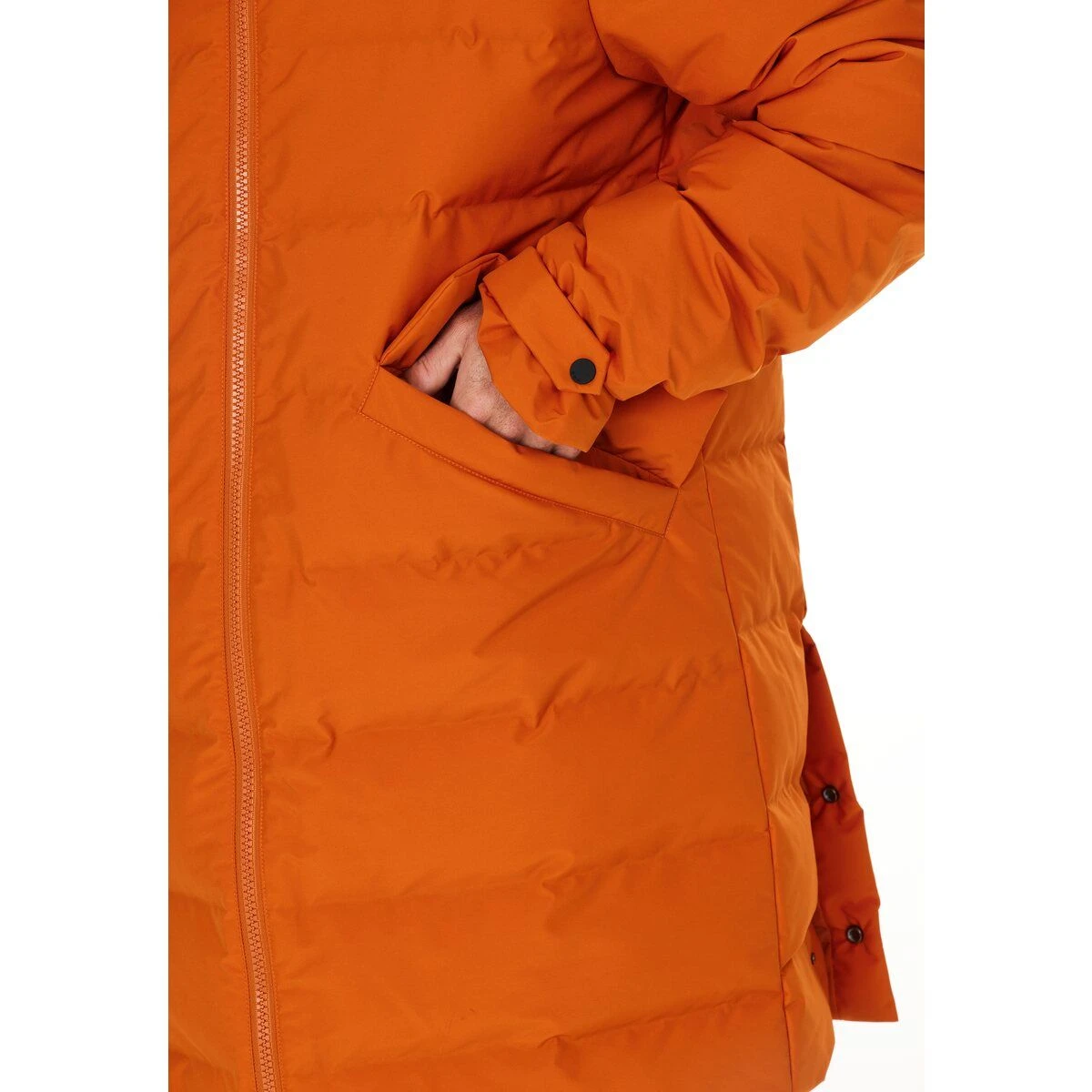 SOS Vars Long Down Puffer Jakke 5 SOS Vars Long Down Puffer Jakke - Billede 5