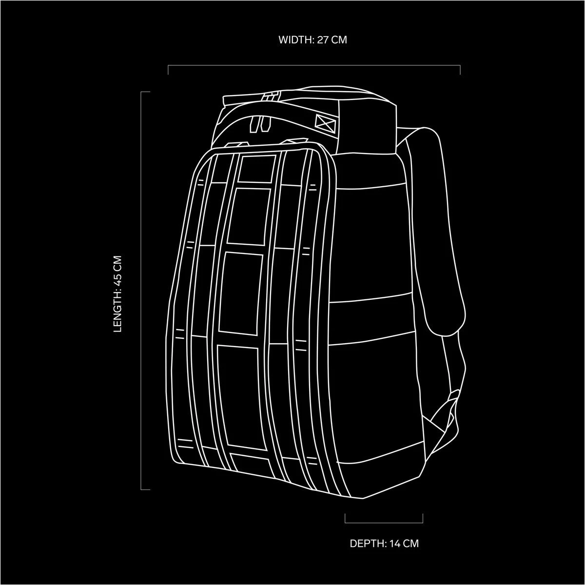 Db The Strøm 20L Backpack Rygsæk 8 Db The Strøm 20L Backpack Rygsæk - Billede 8