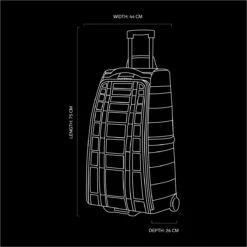 Db The Strøm 60L Rollerbag Taske -Ski Doo Salgsbutik the strom 60l rollerbag