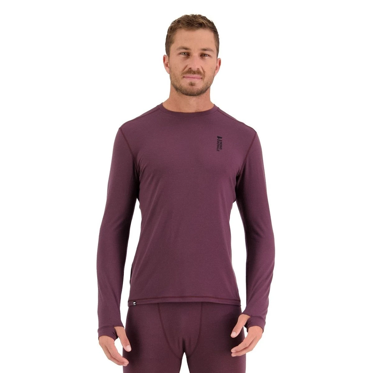 Mons Royale Cascade Merino Flex 200 LS Skiundertrøje 2 Mons Royale Cascade Merino Flex 200 LS Skiundertrøje - Billede 2