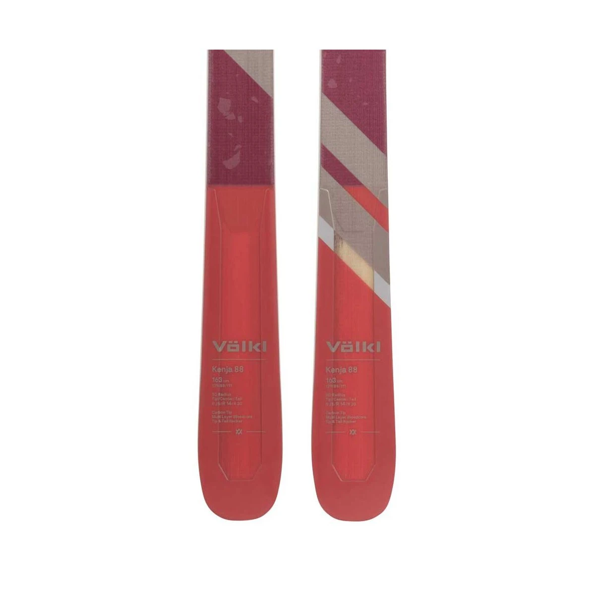 Volkl Kenja 88 Ski - KUN 2 Stk. Tilbage - Dame 163cm 4 Volkl Kenja 88 Ski - KUN 2 Stk. Tilbage - Dame 163cm - Billede 4